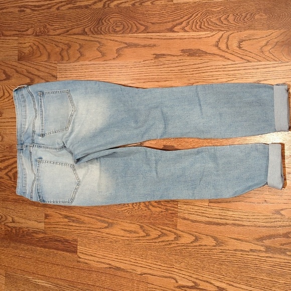 NWT SO Low Rise Jegging +Super Stretch 9/29 Ripped Denim Jeans Faded Blue - Picture 9 of 9